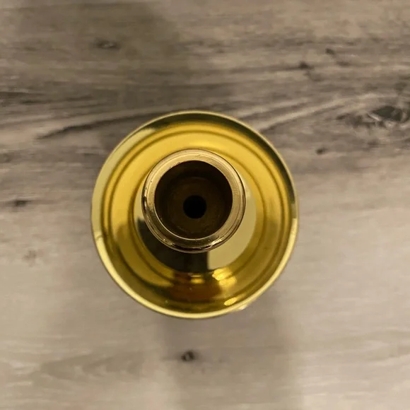 VINTAGE BALDWIN Solid Brass Candlestick Forged in America - Picture 6 of 7